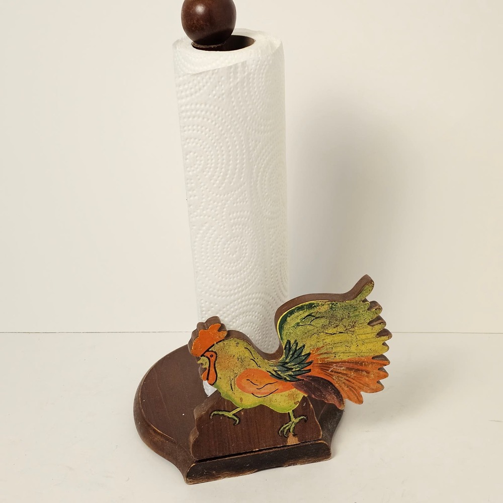 Paper Towel Holder Sunrise by Certified International‎ -Rare